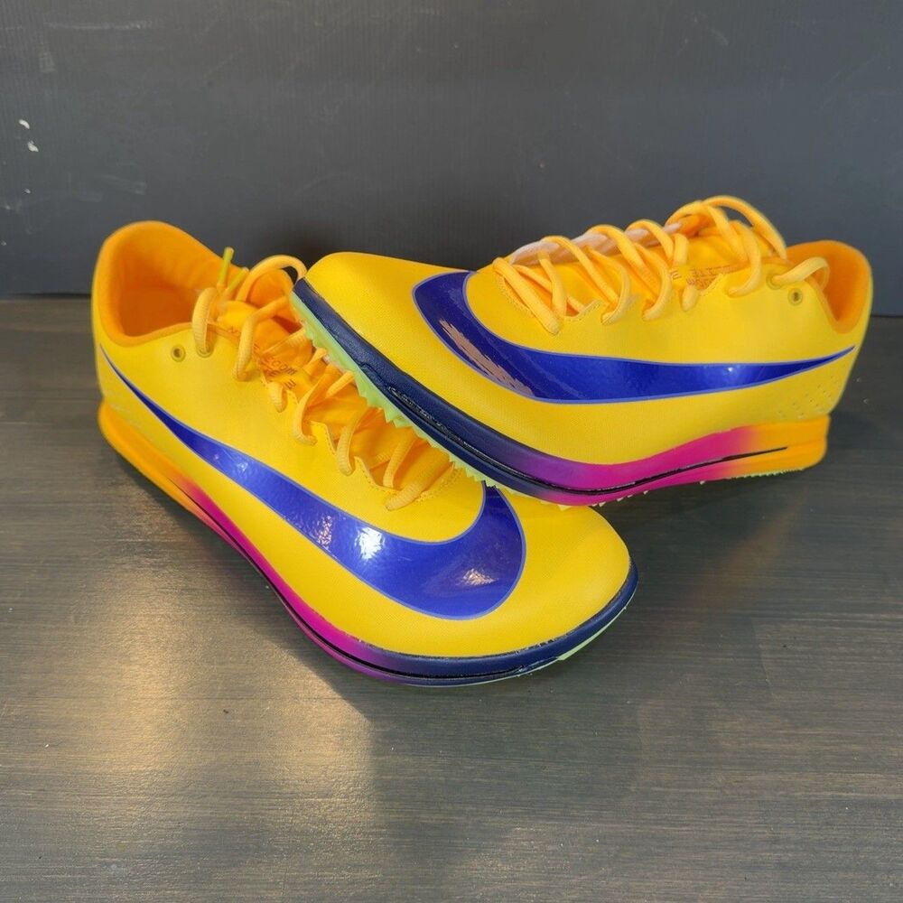 Size 15 - Nike Triple Jump Elite 3 Yellow/ Blue HV6425-800